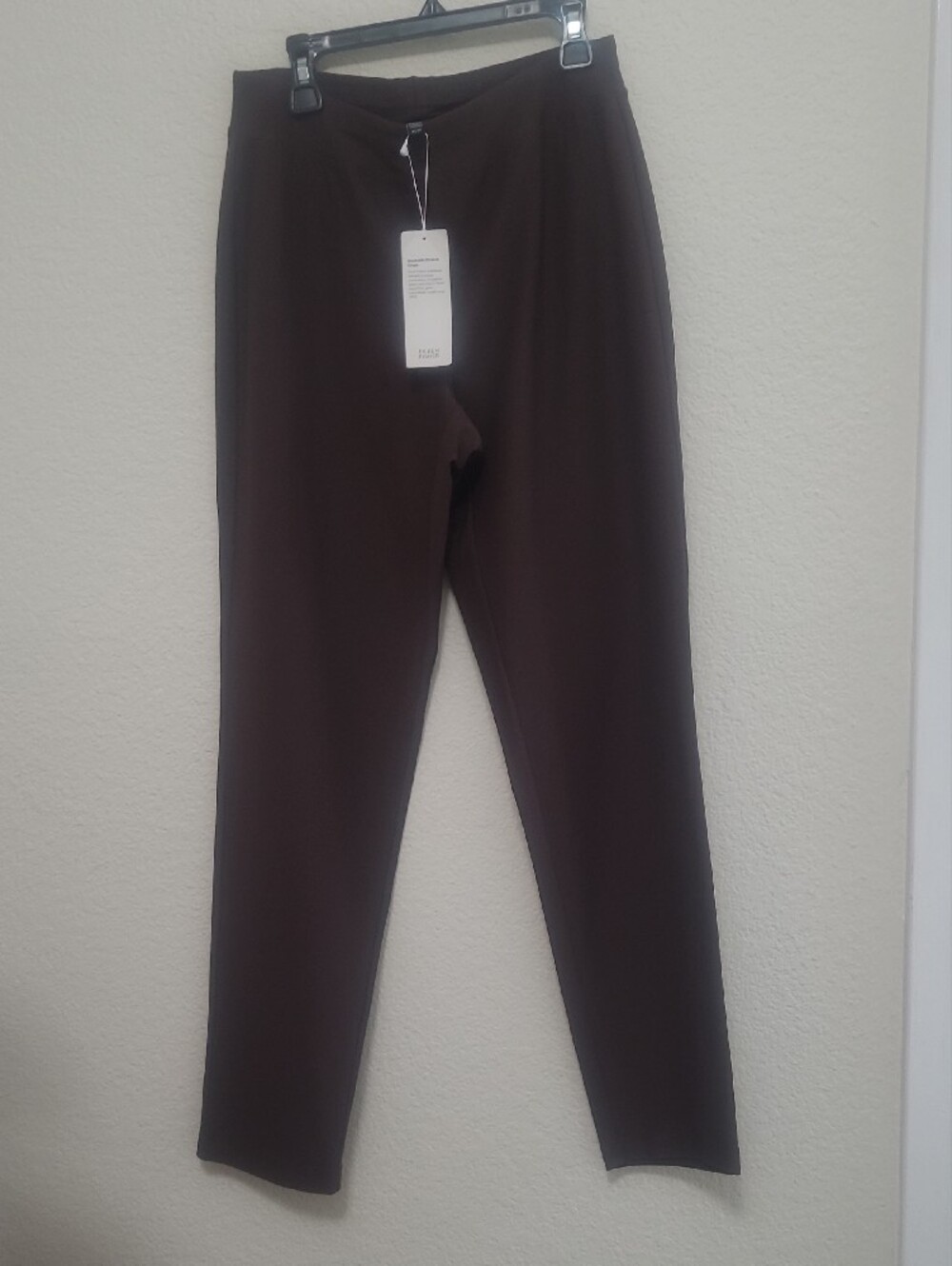 Eileen Fisher Slim Ankle Pants Washable Crepe NWT - Picture 4 of 12